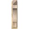 Ekena Millwork Balboa Arts & Crafts Rough Sawn Outlooker, Douglas Fir, 6"W x 16"D x 28"H OUT06X16X28BOA03RDF - alternate 3